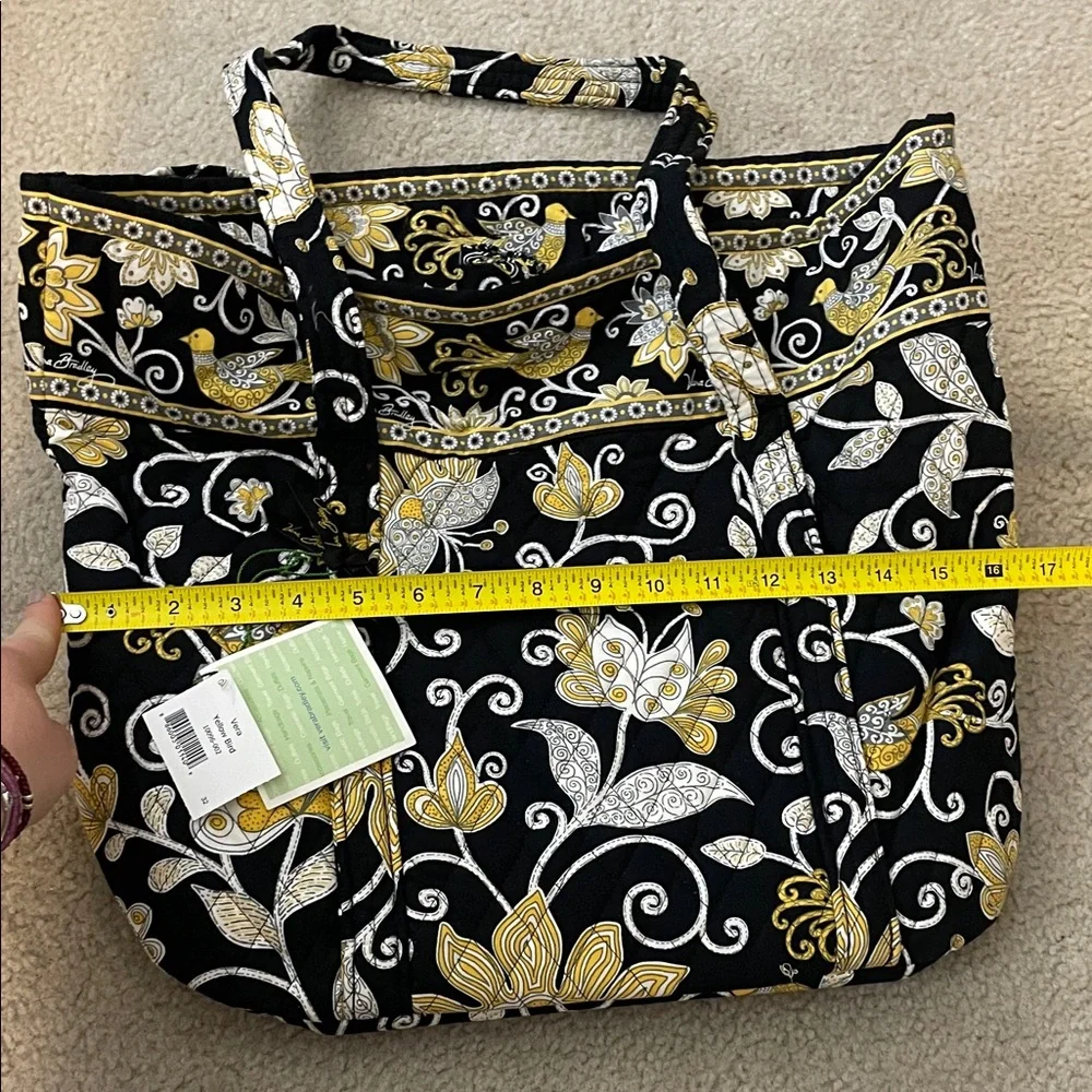 Vintage Vera Bradley Yellow Bird Tote Bag NWT - Picture 9 of 9